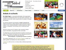 Tablet Screenshot of noaddedsugar.org